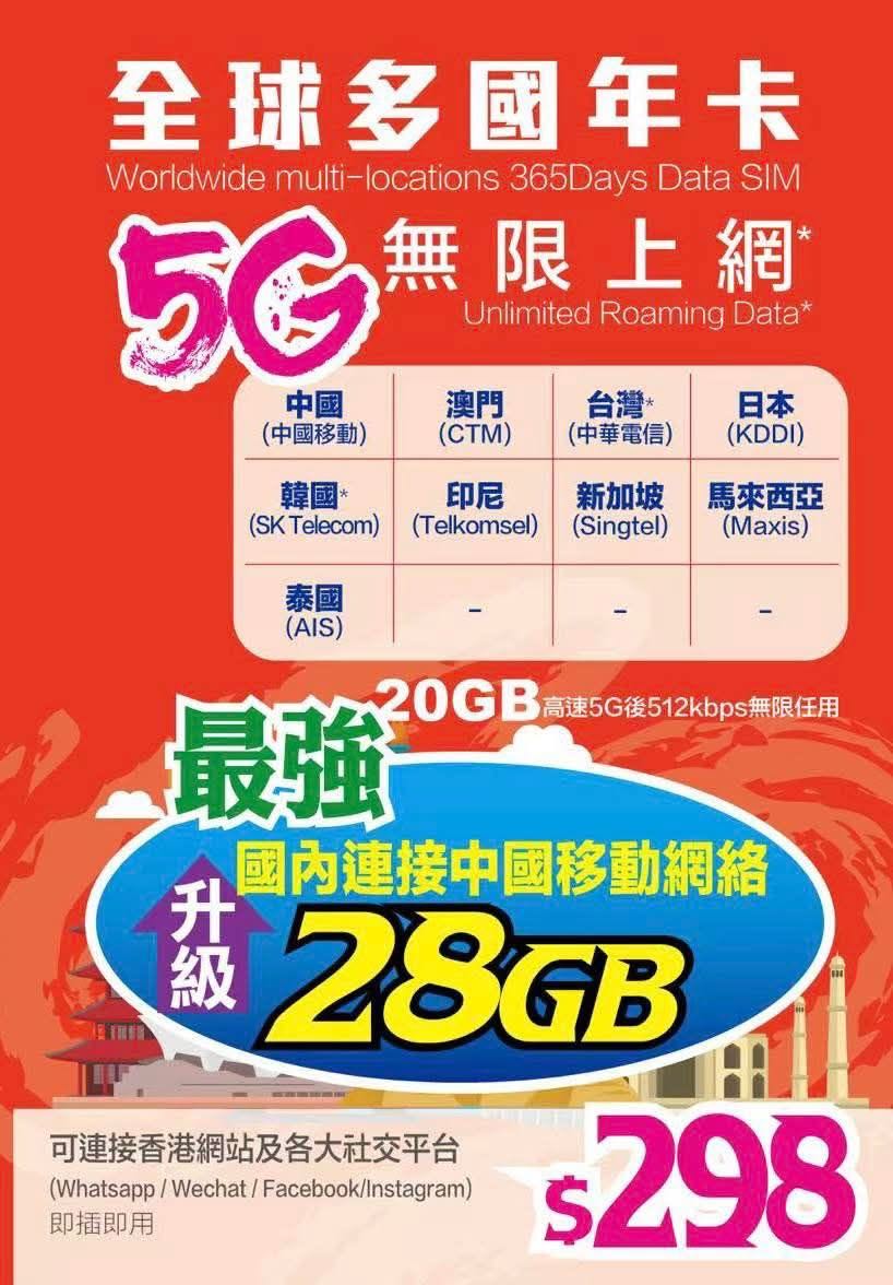 11国365日38G无限流量卡