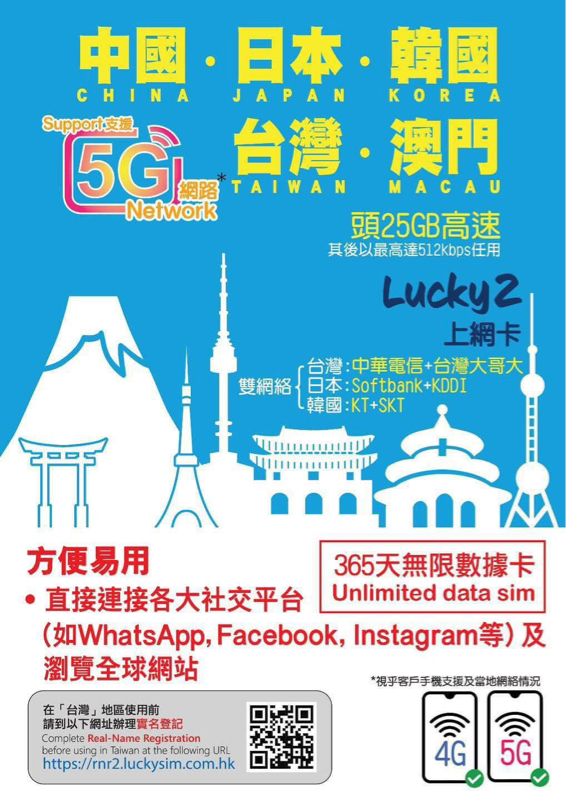 lucky365日25Ｇ无限流量